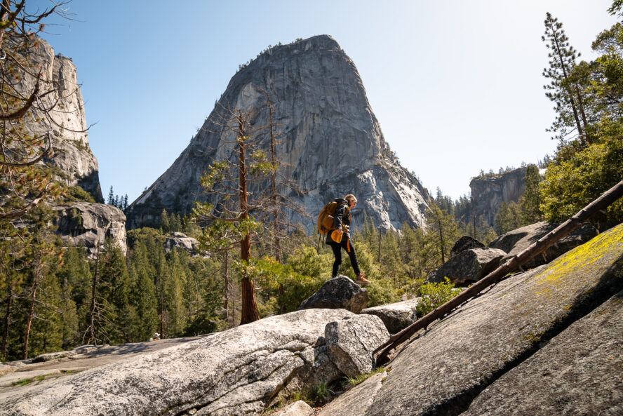 Hiking Half Dome in Yosemite