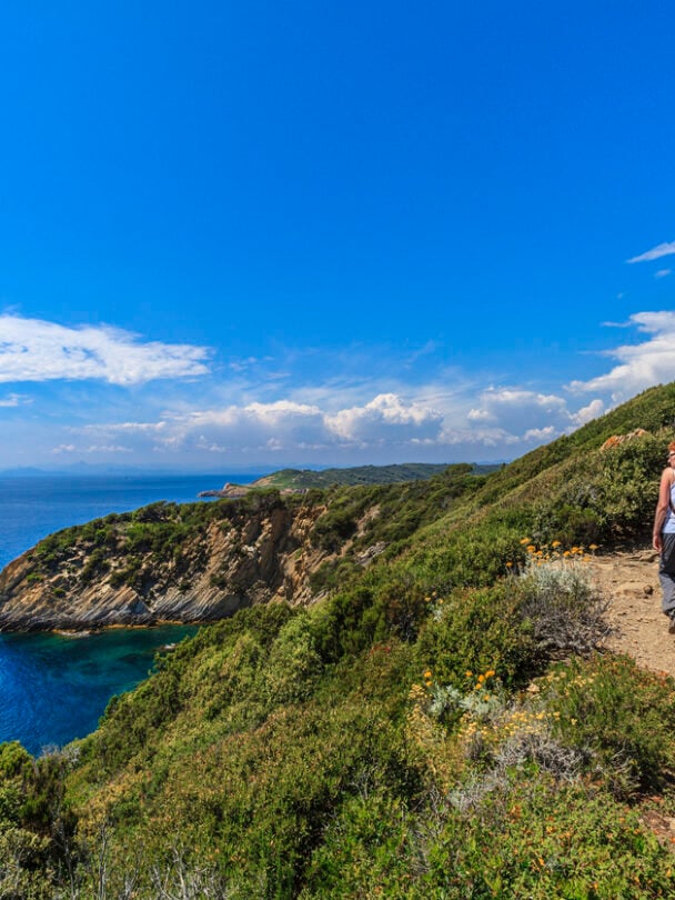 hiking stunning french riviera