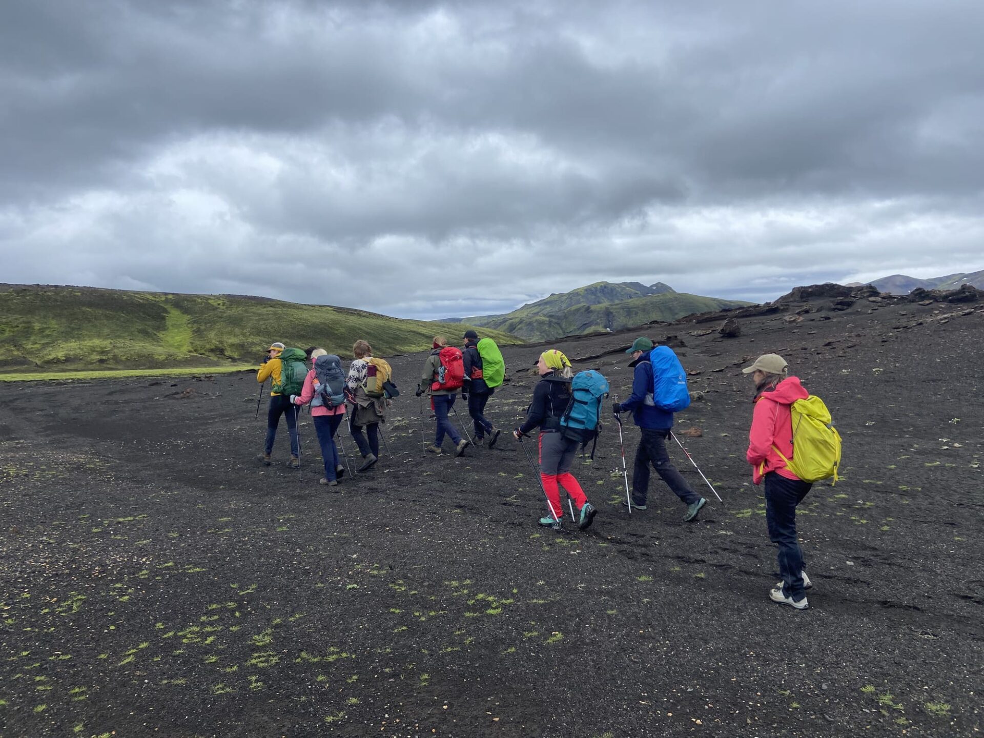 Iceland highlands hiking tour