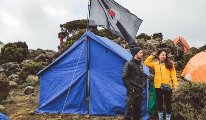 kilimanjaro tent setup