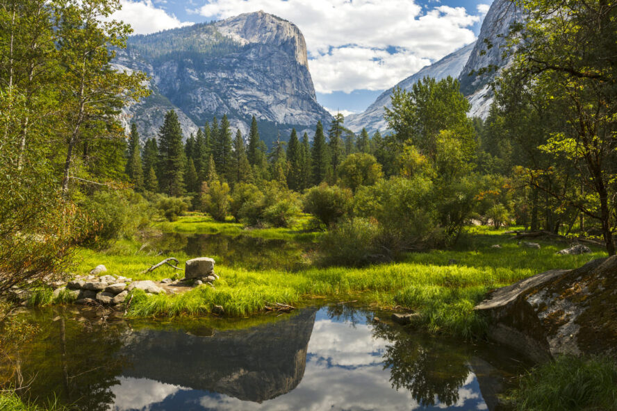 Mirror Lake in Yosemite
