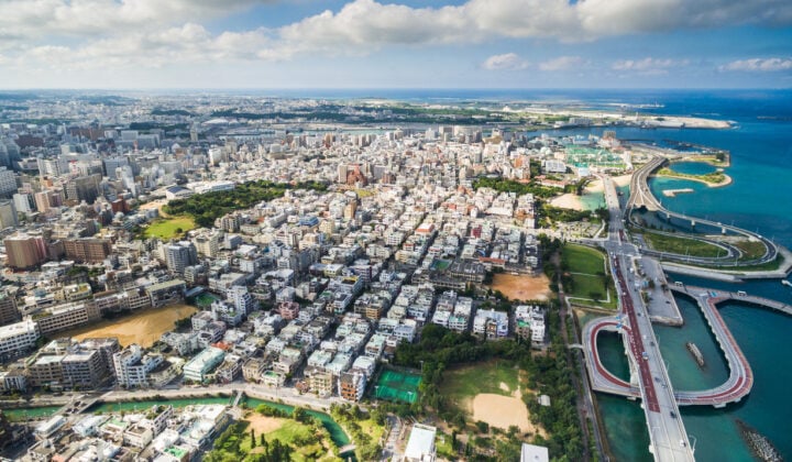 naha aerial okinawa