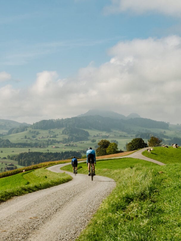 sunny day ride switzerland