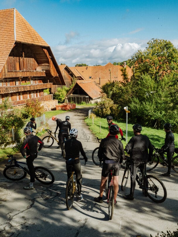 sunny day ride switzerland
