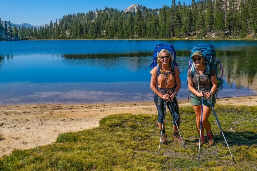 Yosemite Miller Lake women posing