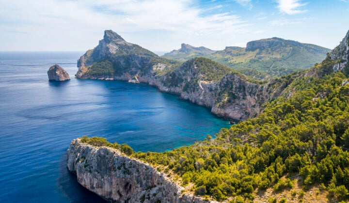 bay cap de formentor mallorca