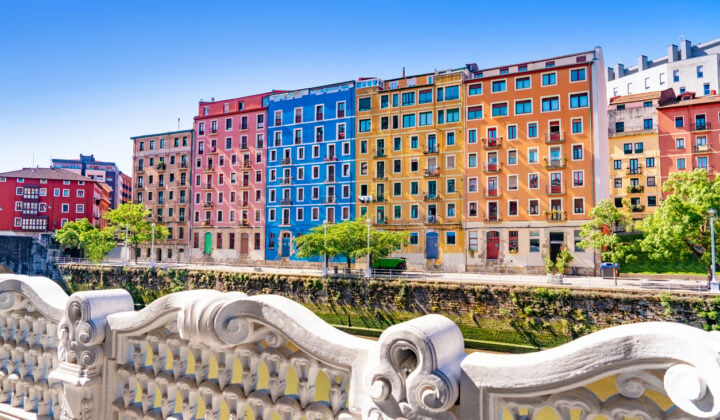 colorful bilbao
