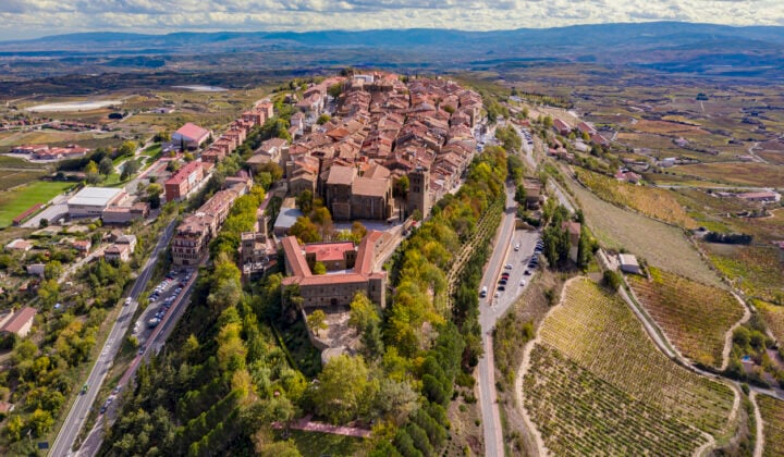 la guardia town spain