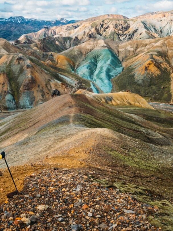 Laugavegur trail hiker