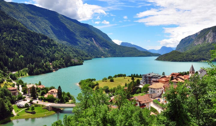 molveno lake italy
