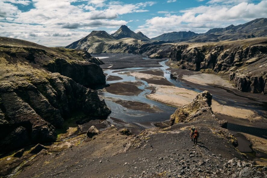 Petrified trolls in Iceland