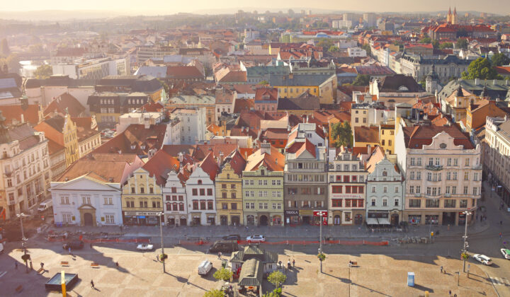 prague sunset
