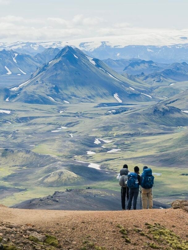 The Laugavegur hiking trail