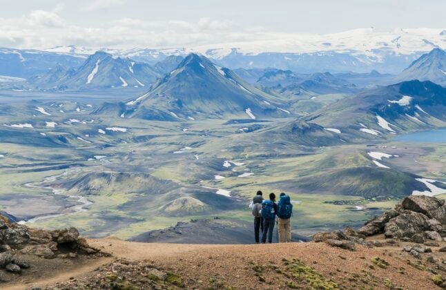 The Laugavegur hiking trail