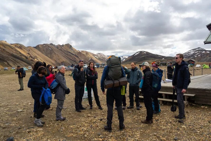 Trekking tour in Laugavegur Iceland
