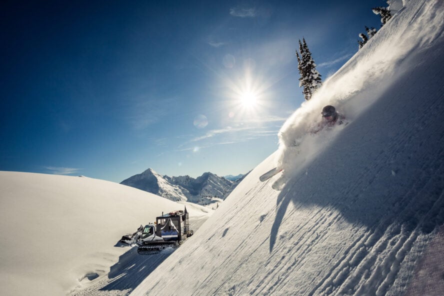 Catskiing in BC, Canada