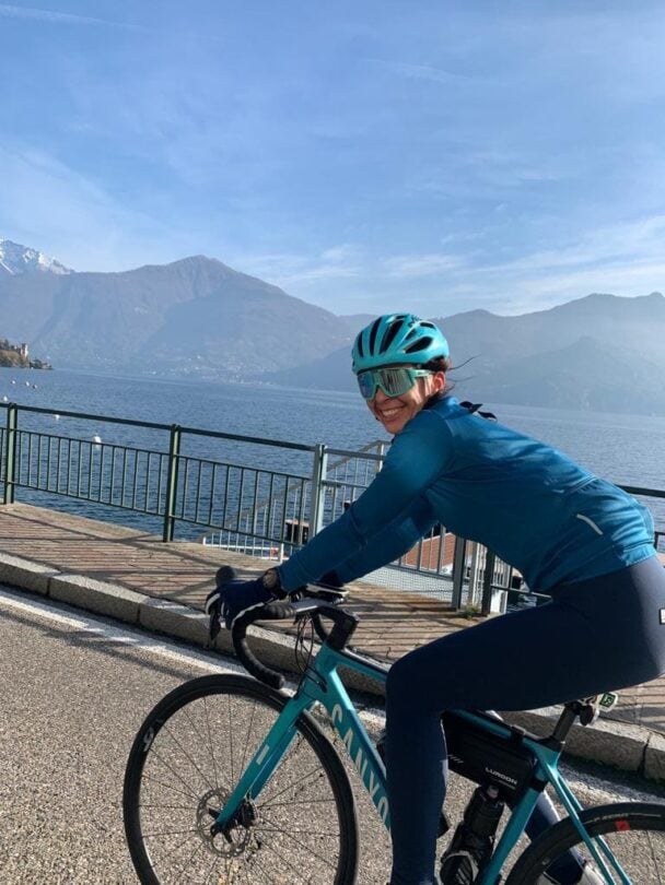 Italian lakes cycling