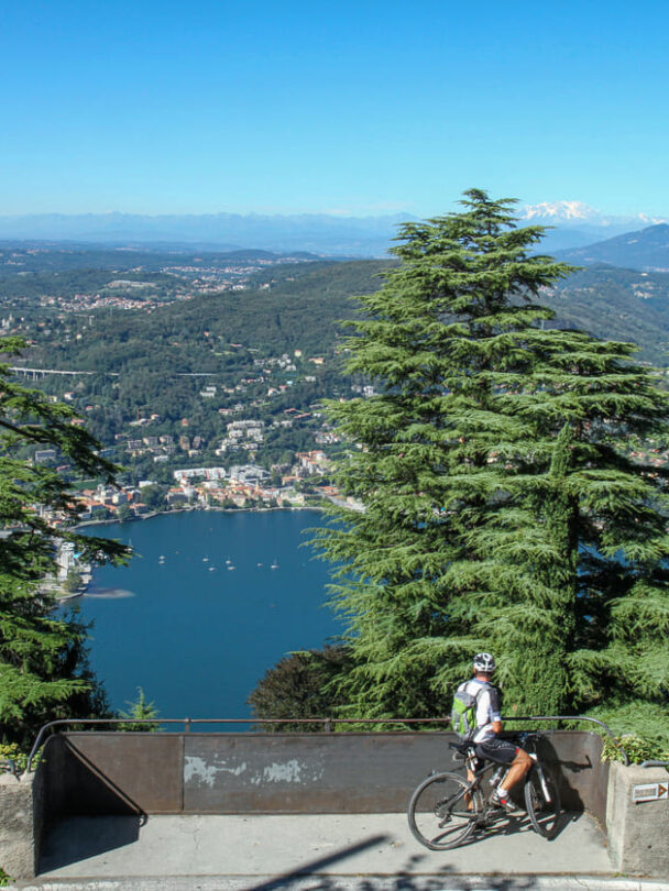 Italian lakes cycling