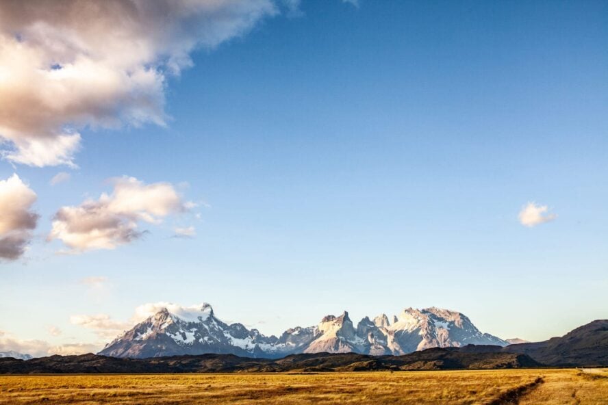 Paine massif in Patagonia