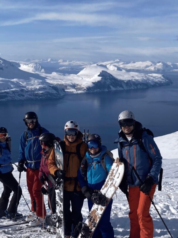 ski sail svalbard small group