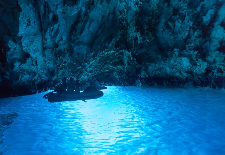Blue cave Croatia