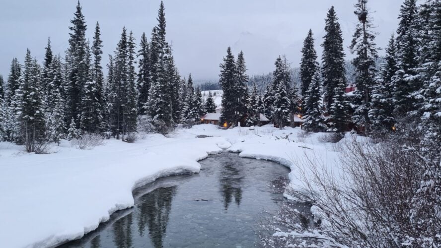 Bow Yoho lake wonderland