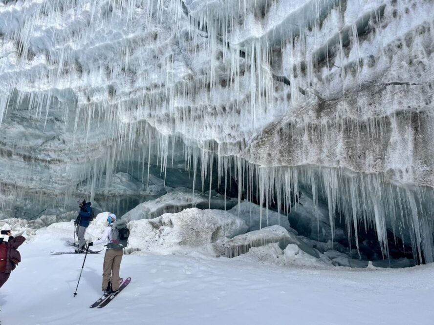 Bow Yoho ski traverse