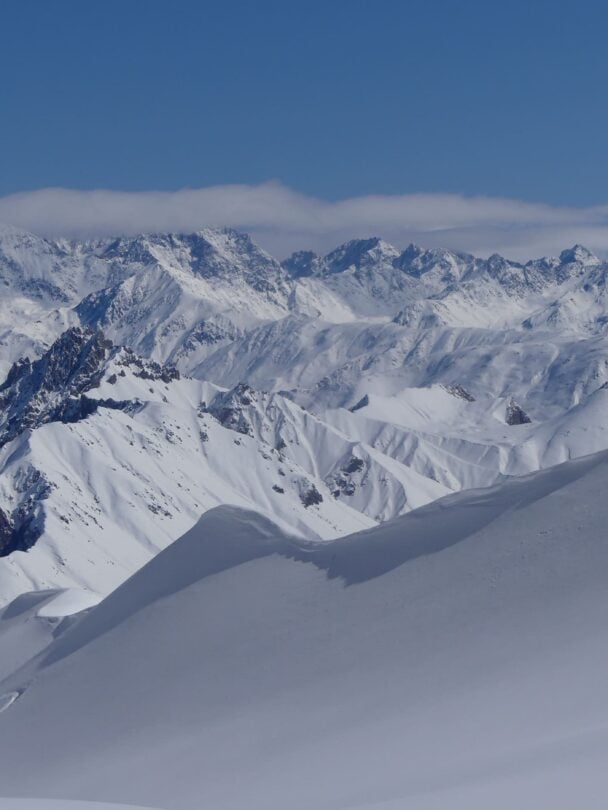 kazbegi ski touring