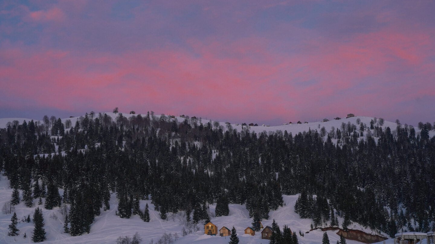 goderdzi sunset