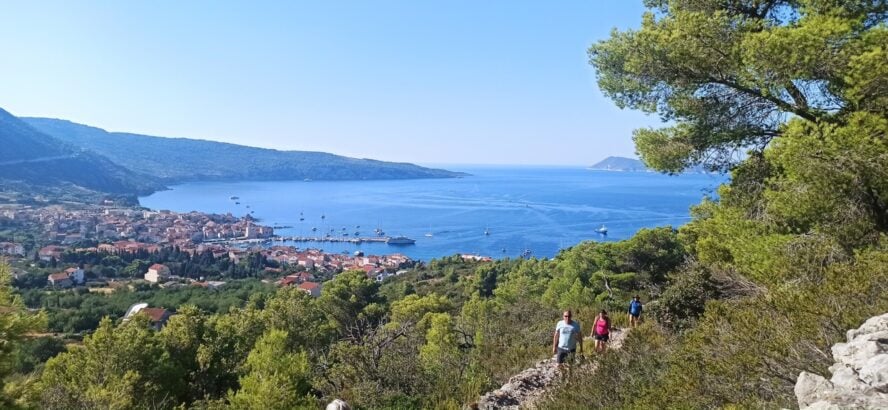 Hiking day in Croatia