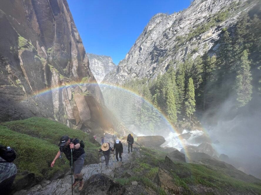 Hiking Vernal Fall