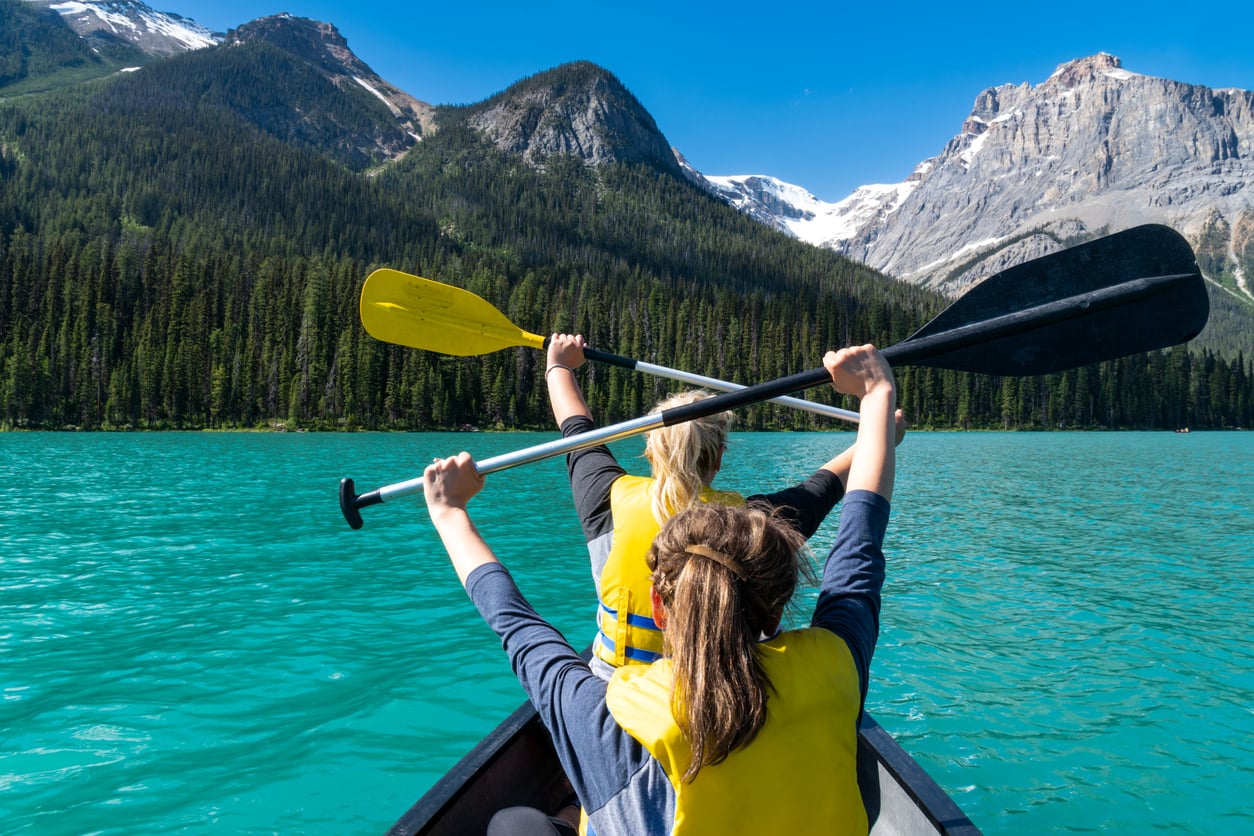 kayaking emerald yoho