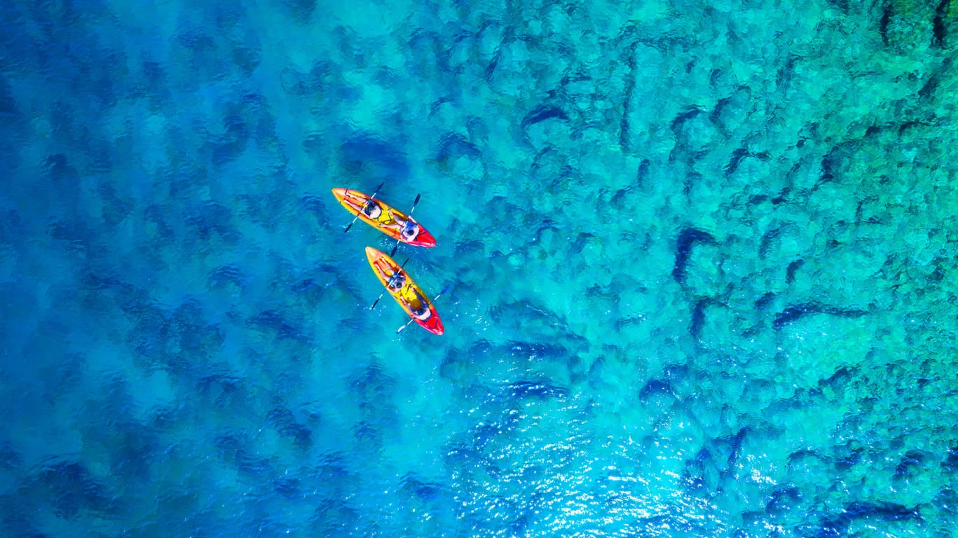 Kayaking in Croatia