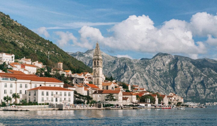 montenegro perast view