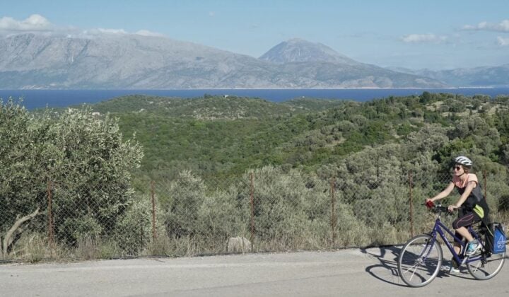 olives greece cycling