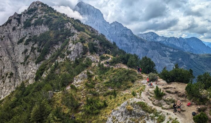 ridgeline balkan view