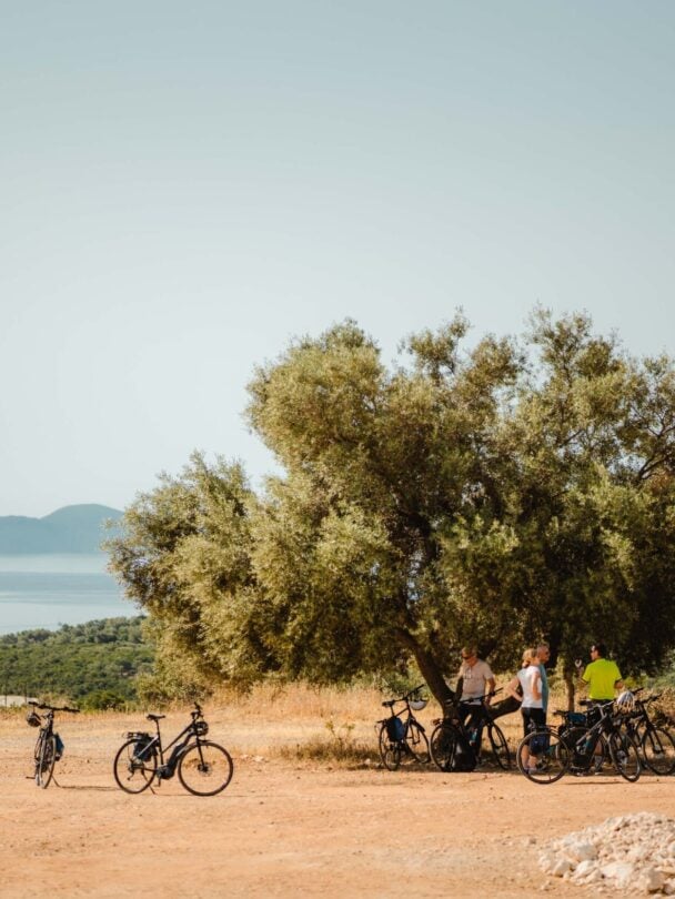 bike boat tour greece