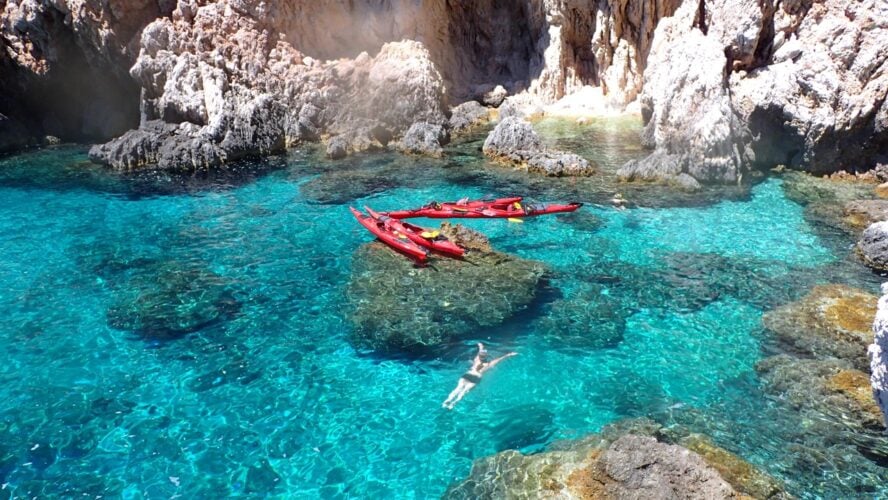 Swimming in clear seas