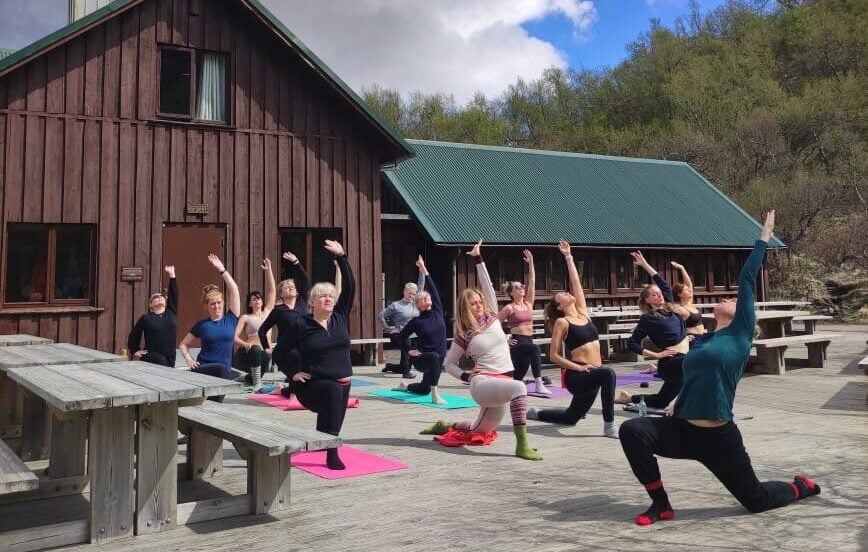 Yoga session Laugavegur
