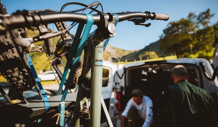Departure — Mountain Biking in Aosta Valley, Italy