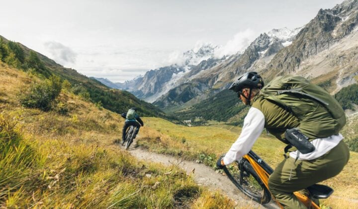 Mont Blanc area — Mountain Biking in Aosta Valley, Italy