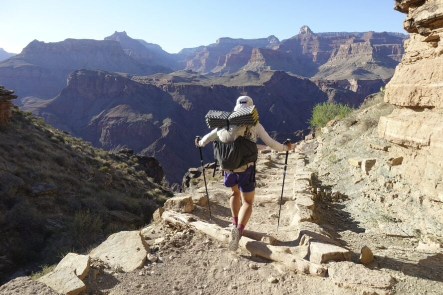 Grand Canyon girl hiker