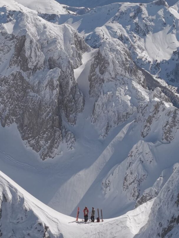 Skiing in the Balkans