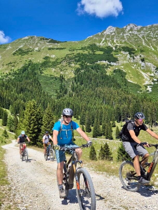 karavanke mountains e-MTB tour