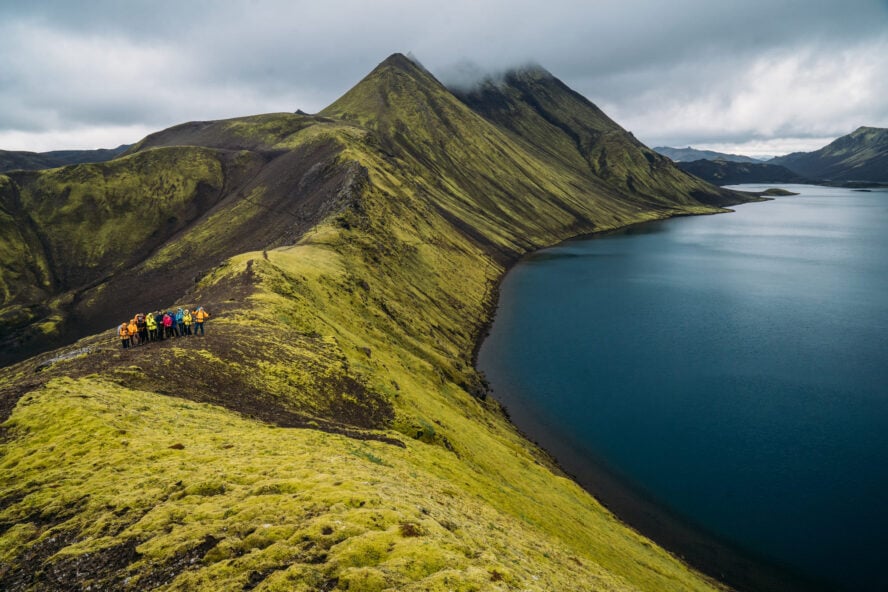 Langisjor vista in Iceland