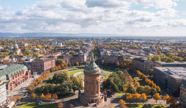 mannheim aerial