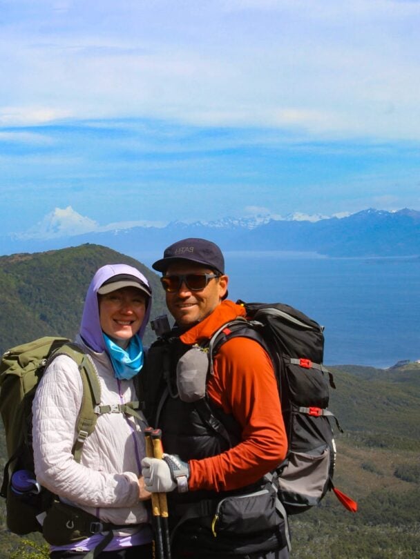mount tarn hiking in patagonia