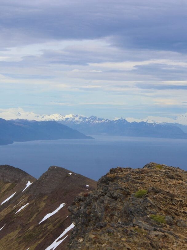 mount tarn hiking in patagonia