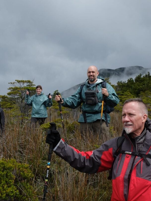 mount tarn hiking in patagonia