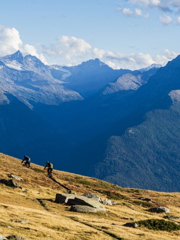 stunning views of aosta valley